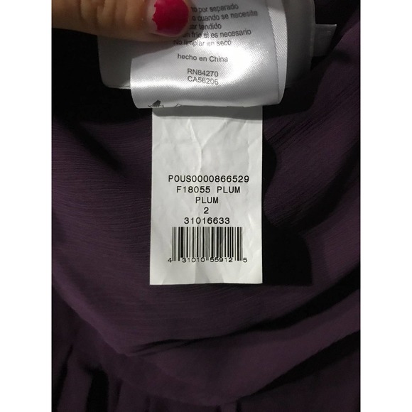 David’s Bridal Bridesmaids Dress Plum‎ - Picture 5 of 7